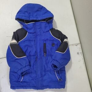Children's Cozy Blue Puffer Jacket